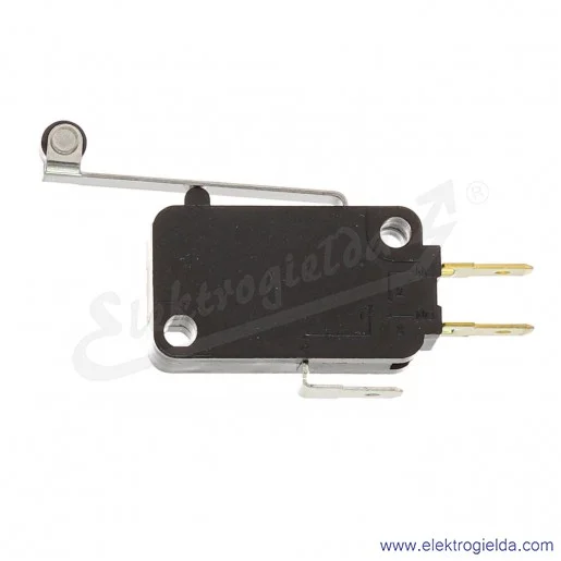 Łącznik krańcowy miniaturowy AM50616C33 średnia dźwignia z rolką, SPDT