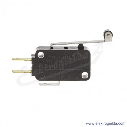 Łącznik krańcowy miniaturowy AM50616C33 średnia dźwignia z rolką, SPDT