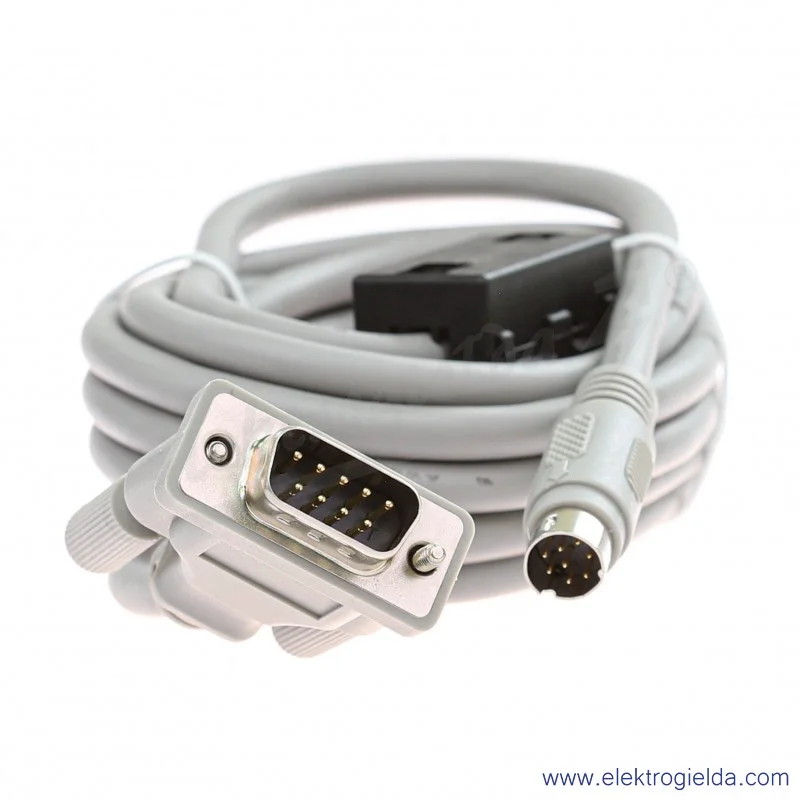 Przewód komunikacyjny GT01-C30R4-8P PLC-HMI, długość 3m