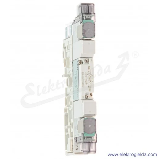 Blok zaworu rozdzielającego N3GB1660-C6-A2N8H-3-K2, 2x3/2 NC monostabilne, FI6, 2-7 Bar, 253 l/min, 24 VDC, do serii MN3GB1/2, C