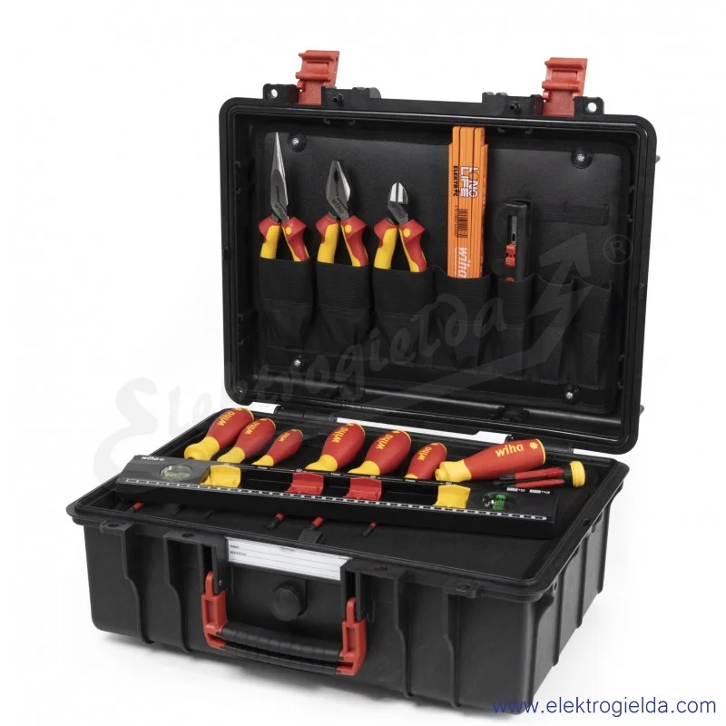 Walizka narzędziowa 45530 18 częściowa Basic Electric L