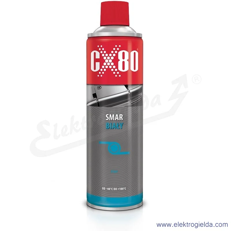 Smar biały CX80 500ml Areozol, do połączeń metalowych