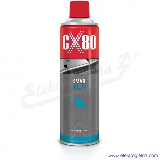 Smar biały CX80 500ml Areozol, do połączeń metalowych