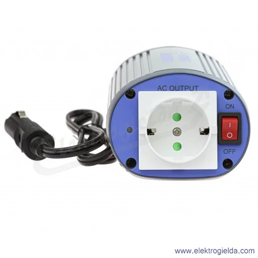 Przetwornica A301-150-F3 napięcie wejściowe 10..15VDC, napięcie wyjściowe 230V 150W