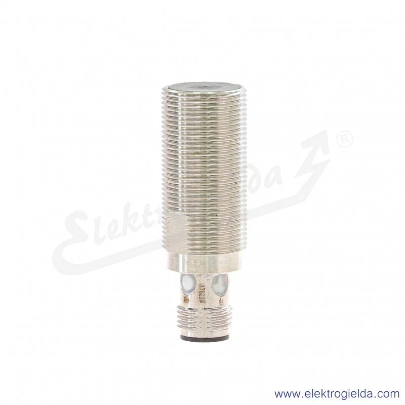 Czujnik indukcyjny E2E-X8B1T18M1 PNP/NO zasięg 0..8mm, zasilanie 10..30VDC złącze męskie 4P M12, obudowa M18 IP67