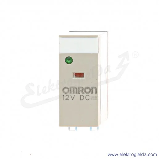 Przekaźnik elektromagnetyczny G2R-1-SN 12VDC 1-polowy SPDT, napięcie przełączalne max 380VAC 125VDC, sygnalizacja LED