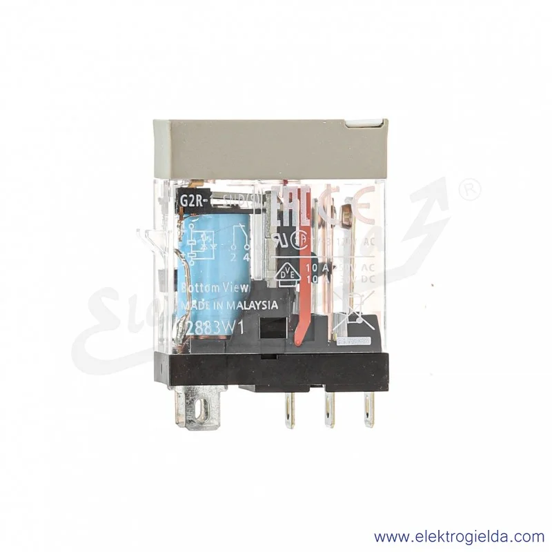 Przekaźnik elektromagnetyczny G2R-1-SND 24VDC SPDT 1-polowy 10A 250VAC 30VDC