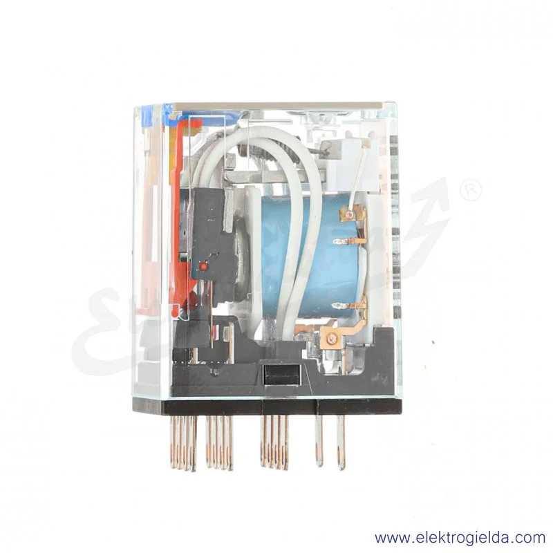 Przekaźnik elektromagnetyczny MY4IN 24VDC 4PDT 5A