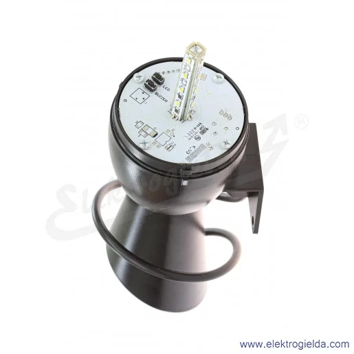 Sygnalizator świetlno-dźwiękowy T0-IT070G024Z klosz zielony fi 70, z buzerem 130dB, 12-24VAC/DC
