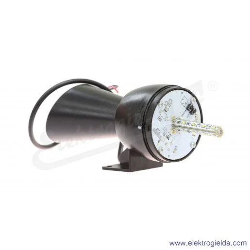 Sygnalizator świetlno-dźwiękowy T0-IT070G240Z klosz zielony fi 70mm, z buzerem 130dB, 48-240VAC