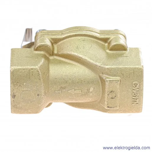 Zawór membranowy elektromagnetyczny 824040091000000, 2/2, G1, NC,0.1-16 Bar, 158.3 l/min, przeznaczony do gazów i cieczy neutral