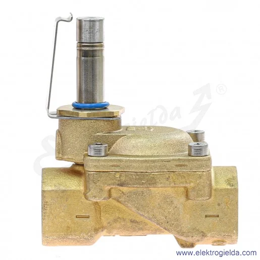 Zawór membranowy elektromagnetyczny 8240200910000000, 2/2, G1/2, NC, 0.1-16 Bar, 63.3 l/min, przeznaczony do gazów i cieczy neut