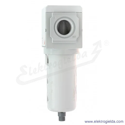 Filtr koalescencyjny MX3-1-FC00, G1, filtracja 0,01 µm, 0.3 - 16 Bar, 4450 l/min, spust półautomatyczny-ręczny, Camozzi