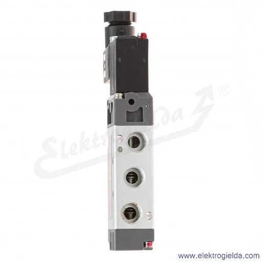 Zawór rozdzielający elektromagnetyczny 52000004, 5/2 monostabilny, G1/8, 1.5-8 Bar, 600 l/min, cewka 230 VAC, 5-50°C, Seria 520 Zawór rozdzielający elektromagnetyczny 52000004, 5/2 monostabilny, G1/8, 1.5-8 Bar, 600 l/min, cewka 230 VAC, 5-50°C, Seria 520