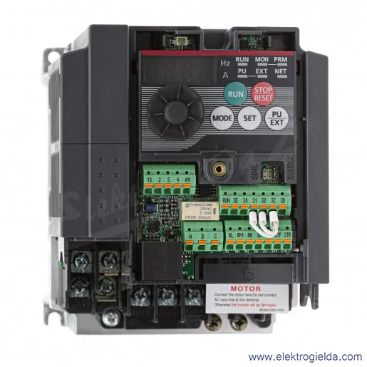 Falownik wektorowy 247604 FR-D740-050SC-EC 2.2kW, 3x380..480V, 5A, IP20