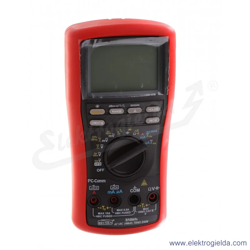 Multimetr 102092 BM869s TRMS(AC+DC), VFD, dBm, T1, T2, USB