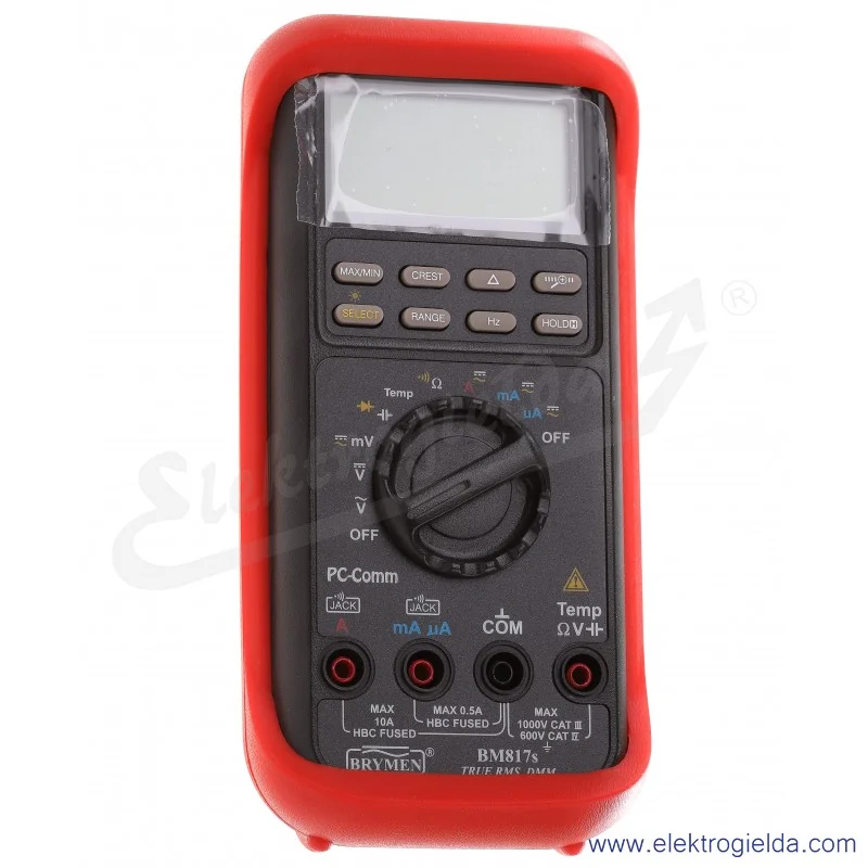 Multimetr 102012 BM 817s TRMS z pomiarem temperatury RS232