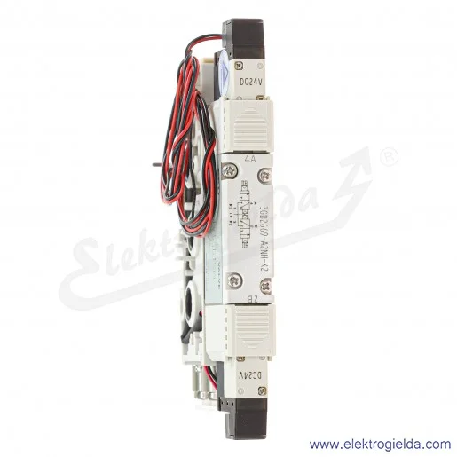 Blok zaworu rozdzielającego N3GB2660-C8-A2N8H-3-K2, 2x3/2 NC monostabilne, Fi 8, 2-7 Bar, 500 l/min, 24 VDC, do serii MN3GB1/2, 
