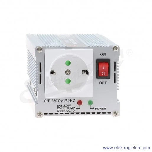 Przetwornica A301-300-F3 napięcie wejściowe 10-15VDC, wyjście 230V 300W
