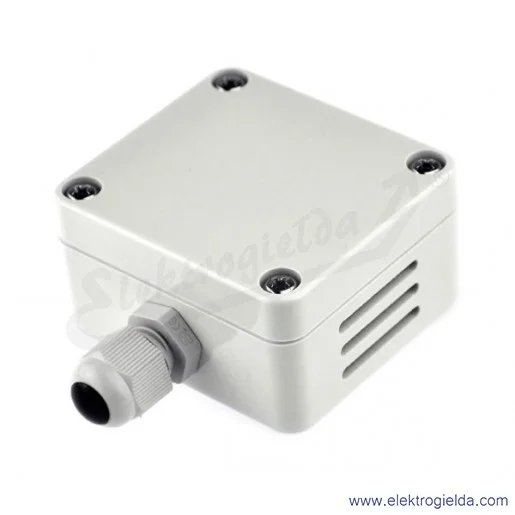 Czujnik temperatury AR101/Pt100/B/3 w obudowie naściennej, zakres -30..80°C, 60x65x35mm