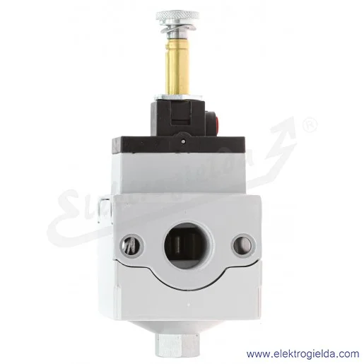 Zawór odcinający elektromagnetyczny MC202-V16, 3/2 NC, monostabilny, G1/2, 2 ÷ 10 bar, 5300 l/min, bistabilne wysterowanie ręczn