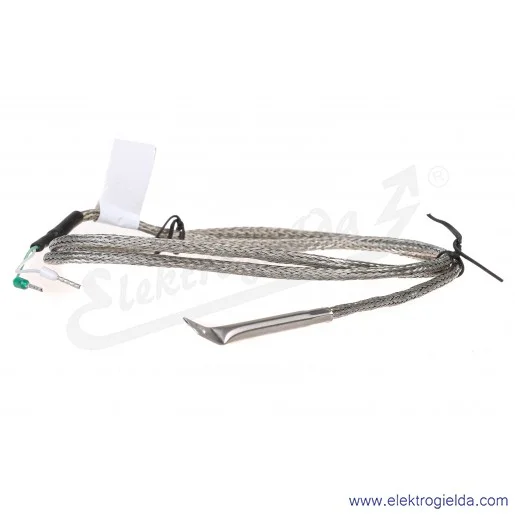 Czujnik temperatury AR135-K-2-5-1-1-2-250C termopara K, klasa 2, fi 5mm, oczko 4mm, przewód 1m, oplot teflonowy, 2 przewodowy, d