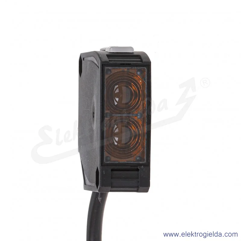 Czujnik odbiciowy E3JK-DP12 2M zasięg 300mm, zasilanie 10..30VDC, PNP Light-ON i Dark-ON, IP64, przewód 2m