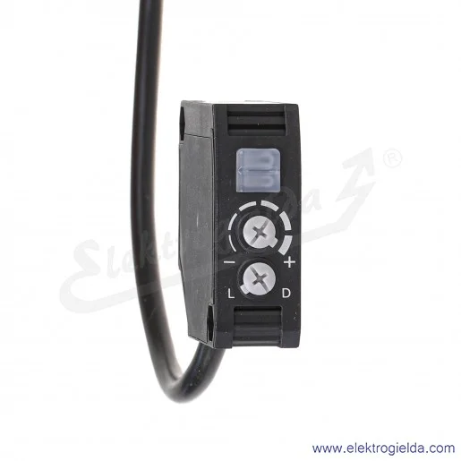 Czujnik odbiciowy E3JK-DR12 2M zasięg 300mm, zasilanie 24..240VAC/DC 3A, SPDT Dark-ON i Light-ON, IP64, przewód 2m