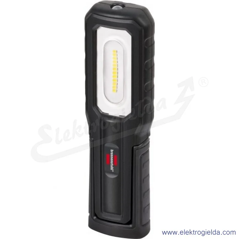 Lampa ręczna akumulatorowa 1175640 Brennenstuhl HL 700 A LED SMD 700lm+100lm 5700K, z haczykiem i magnesem, IP54