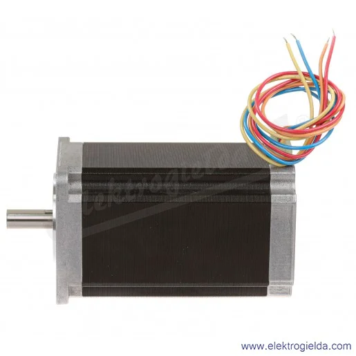 Silnik krokowy 103H7128-5840, 24V DC, 3A, 2- fazowy, 2 Nm, krok 1.8°, flansza 56mm, bipolarny, Sanyo Denki