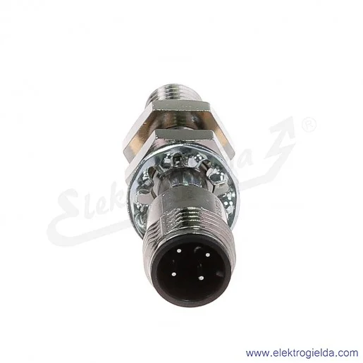 Czujnik indukcyjny E2E-X2B28-M1 zasięg 0..2mm, zasilanie 10..30VDC złącze męskie M12 4P, obudowa M8 IP67