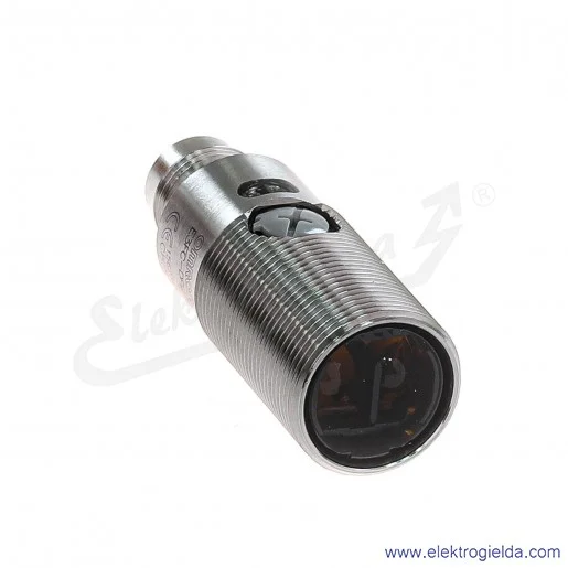 Czujnik odbiciowy E3FC-DP22 zasięg 0..300mm, zasilanie 10..30VDC, PNP Dark-ON lub Light-ON, obudowa ze stali nierdzewnej M18 IP6