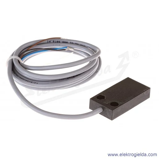 Czujnik indukcyjny PCIF 5RN ITAMID, 10..30VDC, zasięg 5mm, NPN NC, przewód 2m, 25x50x10mm
 