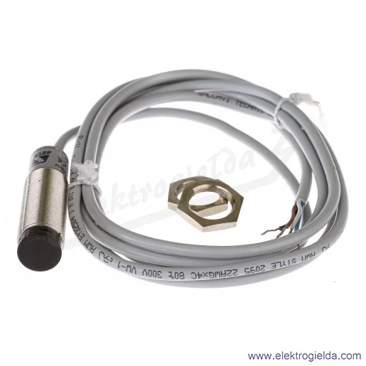 Czujnik odbiciowy SCOO 1000 ZRNM 10..30VDC, zasięg 1m, NPN  NO/NC, tuleja M18, przewód 2m, długość 68mm