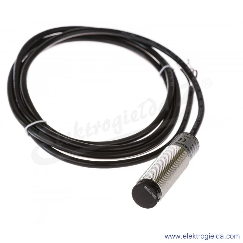Czujnik odbiciowy SCOO 1000 RPM, 10..30VDC, zasięg 1m, PNP NO/NC, tuleja M18, przewód 2m, długość 68mm