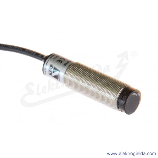 Czujnik odbiciowy SCOO 1000 RPM, 10..30VDC, zasięg 1m, PNP NO/NC, tuleja M18, przewód 2m, długość 68mm