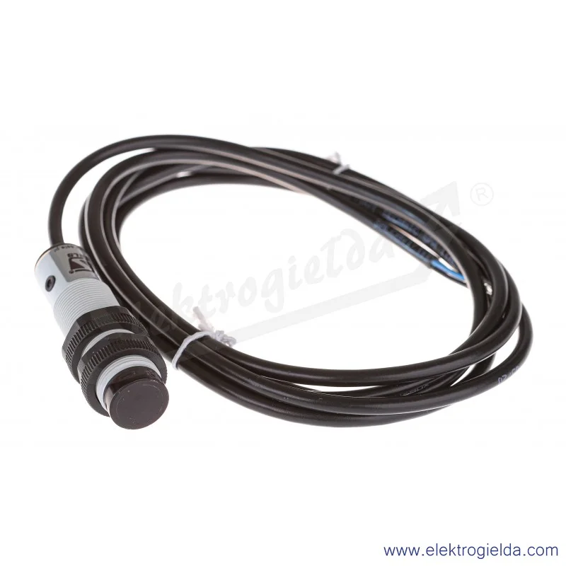 Czujnik refleksyjny SCOR4000RPP SCOR 4000 RPP zasięg 4m, 10..30VDC, PNP NO+NC, tuleja M18, przewód 2m, obudowa PBT IP67