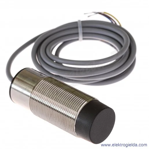 Czujnik indukcyjny PCIA15Z PCIA 15Z 90..250VAC, zasięg 15mm, NO, tuleja M30, wystający, długość 77mm
 