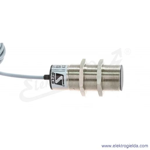 Czujnik indukcyjny PCID 10 ZP 10-30VDC, zasięg 10mm, PNP NO, tuleja M30, przewód 2m, długość 77mm
 