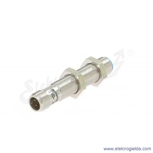 Czujnik indukcyjny 1040732 IME12-02BPSZC0S 10..30VDC, zasięg 2mm, PNP NO, tuleja M12, przyłącze M12 4P