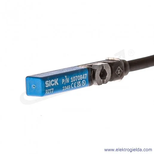 Czujnik położenia siłownika 1070847 RZT7-03ZRS-KP0 5..30VAC/DC, styk NO, 3mT, przewód M8 3P długość 30cm, IP67