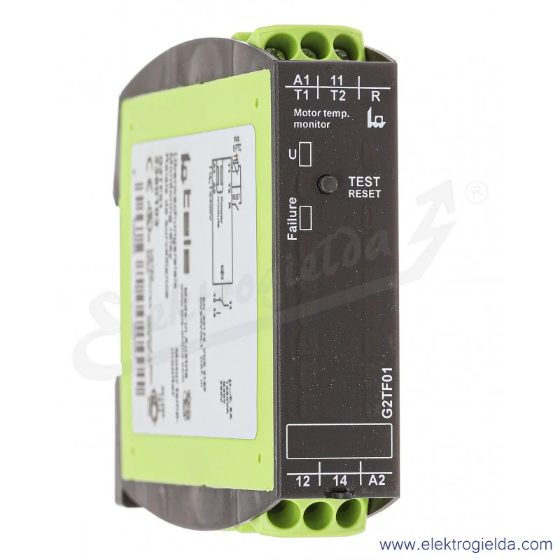 Przekaźnik monitorujący temperature 2615233 G2TF01/V2TF01/230VAC PTC