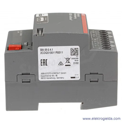 Sterownik rolet 2CDG510011R0011 BA-M-0.4.1 4-K FREE@HOME aktuator żaluzjowy