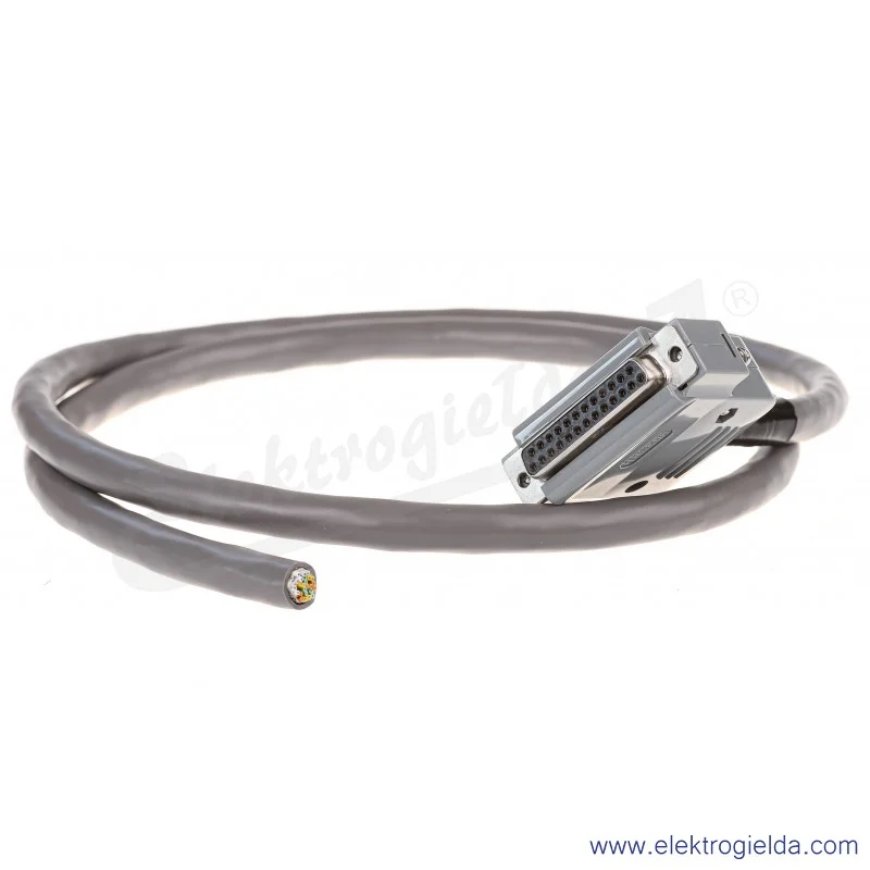 Konektor D-sub 25 z kablem N4T-CABLE-D00-1, 1 m do wyspy zaworowej, CKD