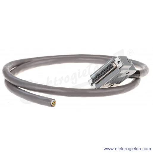Konektor D-sub 25 z kablem N4T-CABLE-D00-1, 1 m do wyspy zaworowej, CKD