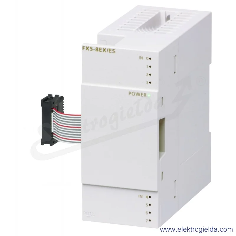 Moduł I/O 280498 MELSEC IQ-F FX5-8EX/ES rozszerzenie, 8 wejść cyfrowych, 24VDC