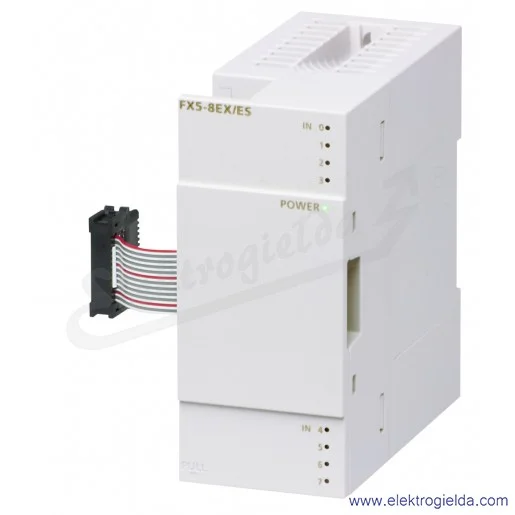 Moduł I/O 280498 MELSEC IQ-F FX5-8EX/ES rozszerzenie, 8 wejść cyfrowych, 24VDC