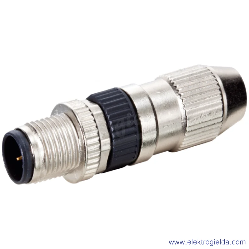 Wtyczka męska prosta 7000-12491-0000000 M12, Slimline, 4-polowa, 0.14-0.34mm2