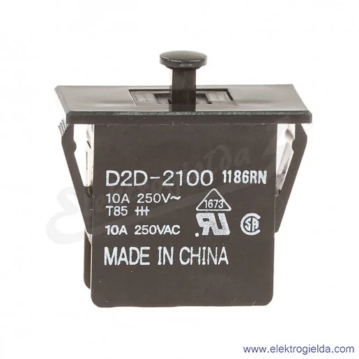 Wyłącznik krańcowy D2D-2100 10A 250VAC, 1NO1NC mikroprzełącznik