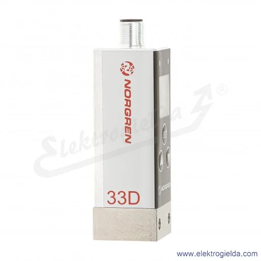 Przekaźnik ciśnienia 0863312, G1/4, 0-40 Bar, sygnał wyjścia 1*PNP, konektor M12, regulacja 0-100% pełnej skali, dokładność ±1,5